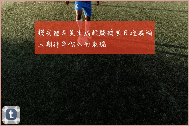 锡安能否复出成疑鹈鹕明日迎战湖人期待华佗队的表现